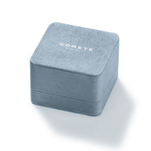 Cargar imagen en el visor de la galería, Anello da Donna in oro bianco con Diamanti e Rubini Comete ANB 1779