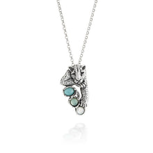 Carica l'immagine nel visualizzatore di Gallery, Collana pendente da donna in Argento 925 blue jaguar Giovanni Raspini 12681