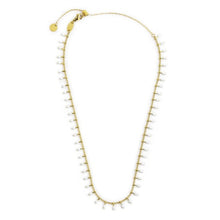 Carica l'immagine nel visualizzatore di Gallery, Collana da donna in acciaio dorato pendenti smaltati Marlù 18CN097G-W