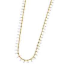 Carica l'immagine nel visualizzatore di Gallery, Collana da donna in acciaio dorato pendenti smaltati Marlù 18CN097G-W