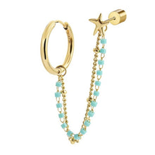 Carica l'immagine nel visualizzatore di Gallery, Orecchino da donna multindosso stella marina e miyuki Marlù 18OR094G-T