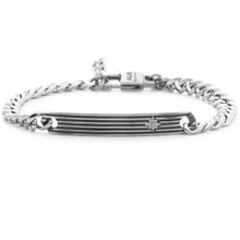 Carica l'immagine nel visualizzatore di Gallery, Bracciale da Uomo in acciaio 4US Cesare Paciotti Steel 4UBR7801