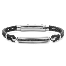 Carica l'immagine nel visualizzatore di Gallery, Bracciale Da Uomo In Acciaio Targhetta 4US Cesare Paciotti 4UBR7891