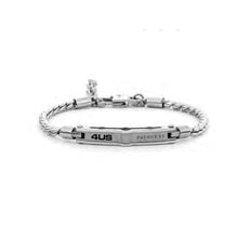 Carica l'immagine nel visualizzatore di Gallery, Bracciale Da Uomo In Acciaio Targhetta 4US Cesare Paciotti 4UBR8016