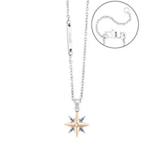 Carica l'immagine nel visualizzatore di Gallery, Collana da uomo in acciaio rosa dei venti 4US Cesare Paciotti 4UCL7793