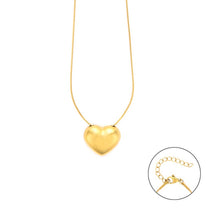 Carica l'immagine nel visualizzatore di Gallery, Collana da Donna in Acciaio Dorato Cuore 4US Cesare Paciotti 4UCL8091W