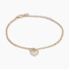 Carica l'immagine nel visualizzatore di Gallery, Bracciale da donna in argento dorato ONE LOVE Mabina 533450