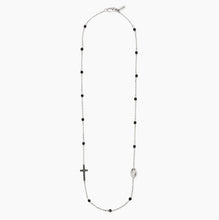 Carica l'immagine nel visualizzatore di Gallery, Collana da uomo in argento con croce e Madonnina Mystical Mabina 553680