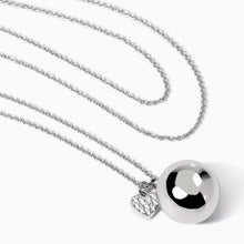 Carica l'immagine nel visualizzatore di Gallery, Collana da donna in argento con ciondolo Chiama Angeli Made with Love Mabina 553744