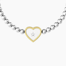 Carica l'immagine nel visualizzatore di Gallery, Bracciale Elastico Da Donna Con Ciondolo Cuore Kidult 732210