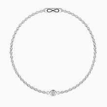 Carica l'immagine nel visualizzatore di Gallery, Bracciale unisex con diamante lab-grown e Diamante Kdult 732317