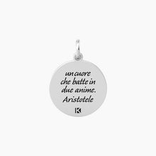 Carica l'immagine nel visualizzatore di Gallery, Ciondolo tondo con frase amicizia Friendship Kidult 741001