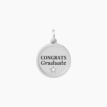 Load image into Gallery viewer, Round pendant with graduation phrase and Moments crystal Kidult 741011