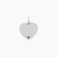 Load image into Gallery viewer, Heart pendant with Friend writing and Friendship crystal Kidult 741041