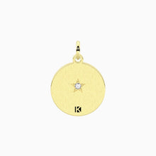 Carica l'immagine nel visualizzatore di Gallery, Ciondolo in acciaio dorato con frase Kidult 741216