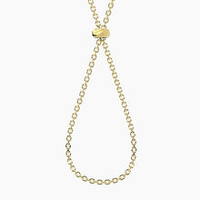 Carica l'immagine nel visualizzatore di Gallery, Collana in acciaio dorata componibile Intreccio Kidult 751246