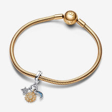 Cargar imagen en el visor de la galería, Charm Pendente Stella, Sole e Luna