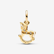Cargar imagen en el visor de la galería, Charm Pendente Unicorno a Dondolo