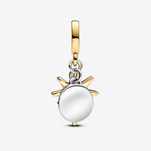 Load image into Gallery viewer, Charm Pendente Stella Polare da incidere con diamante creato in laboratorio