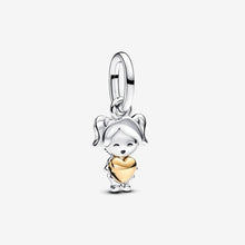 Load image into Gallery viewer, Charm Pendente Bimba Felice