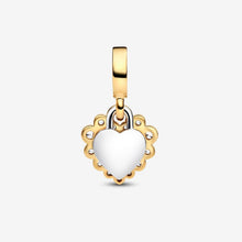Load image into Gallery viewer, Charm Pendente Doppio Cuore Nessuna come Te