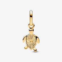 Carica l'immagine nel visualizzatore di Gallery, Charm Mini Pendente Tartaruga Verde Pandora ME