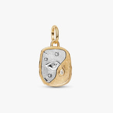 Carica l'immagine nel visualizzatore di Gallery, Charm Medallion Occhio "Nosce Te Ipsum"