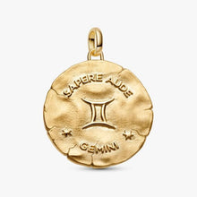 Cargar imagen en el visor de la galería, Charm Medallion XL Gemelli "Sapere Aude"
