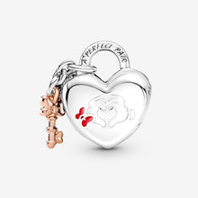Cargar imagen en el visor de la galería, Charm Lucchetto d'Amore Mickey Mouse & Minnie, Disney