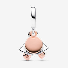 Load image into Gallery viewer, Charm Pendente Campane Nuziali "Just Married"