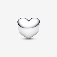 Carica l'immagine nel visualizzatore di Gallery, Charm Cuore con Pietra Miele Novembre da incidere