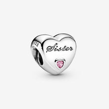 Load image into Gallery viewer, Charm a cuore Sorella