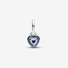 Load image into Gallery viewer, Charm Mini Pendente Blue Chakra Heart Pandora ME