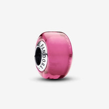 Cargar imagen en el visor de la galería, Charm Mini Vetro di Murano Rosa