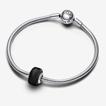 Load image into Gallery viewer, Charm Mini Vetro di Murano Nero