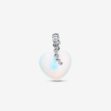 Cargar imagen en el visor de la galería, Charm Pendente Cuore e Stella Cadente