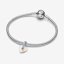 Cargar imagen en el visor de la galería, Charm Pendente Cuore e Stella Cadente