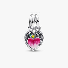 Load image into Gallery viewer, Charm Pendente Uccellini Innamorati Divisibile
