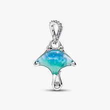 Load image into Gallery viewer, Charm Pendente Manta Vetro di Murano
