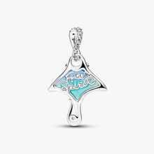 Load image into Gallery viewer, Charm Pendente Manta Vetro di Murano