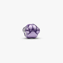 Load image into Gallery viewer, Mini Charm Zampa effetto metallico viola