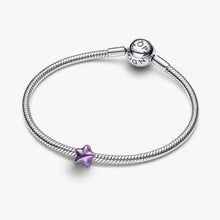Cargar imagen en el visor de la galería, Mini Charm Stella effetto metallico viola