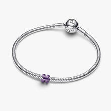 Load image into Gallery viewer, Mini Charm Puzzle effetto metallico viola