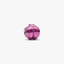 Load image into Gallery viewer, Mini Charm Coccinella effetto metallico rosa