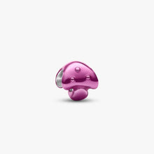 Cargar imagen en el visor de la galería, Mini Charm Fungo effetto metallico rosa