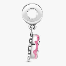 Cargar imagen en el visor de la galería, Charm pendente Torta di compleanno rosa