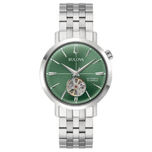 Cargar imagen en el visor de la galería, Orologio Automatico da uomo in acciaio Bulova 96A319