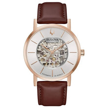 Carica l'immagine nel visualizzatore di Gallery, Orologio Automatic da uomo Bulova Surveyor Skeleton 97A172