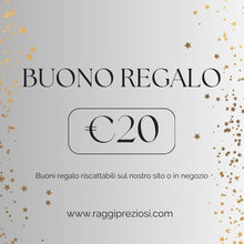 Carica l'immagine nel visualizzatore di Gallery, Buoni regalo Raggi Preziosi