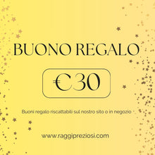 Carica l'immagine nel visualizzatore di Gallery, Buoni regalo Raggi Preziosi